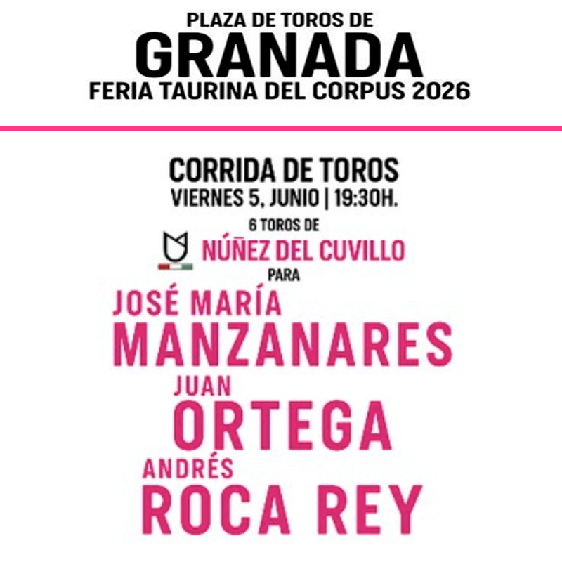Toros Granada - 5 junio